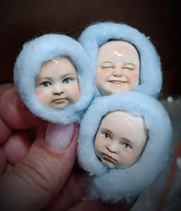 Роспись лица новинки (Елена Есина)