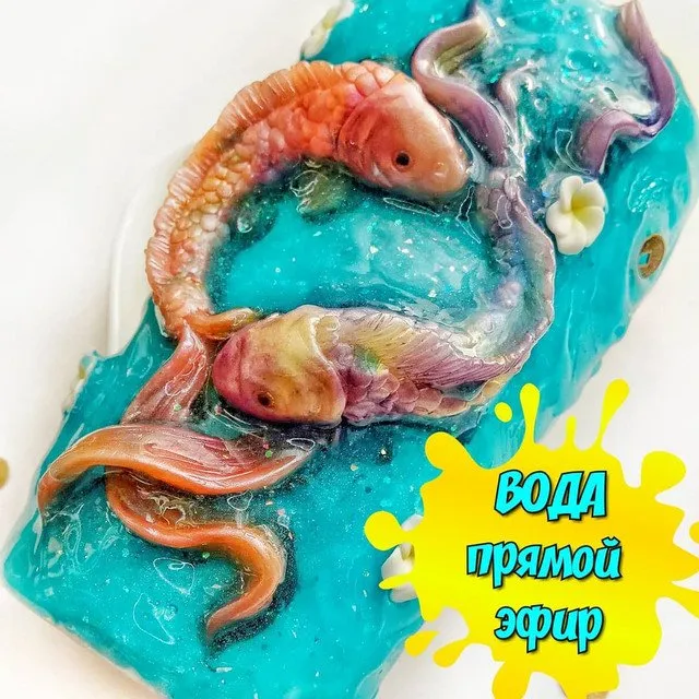 Мастер-класс «Декор кружки эпоксидной смолой »Вода" (Татьяна Черрипицца)