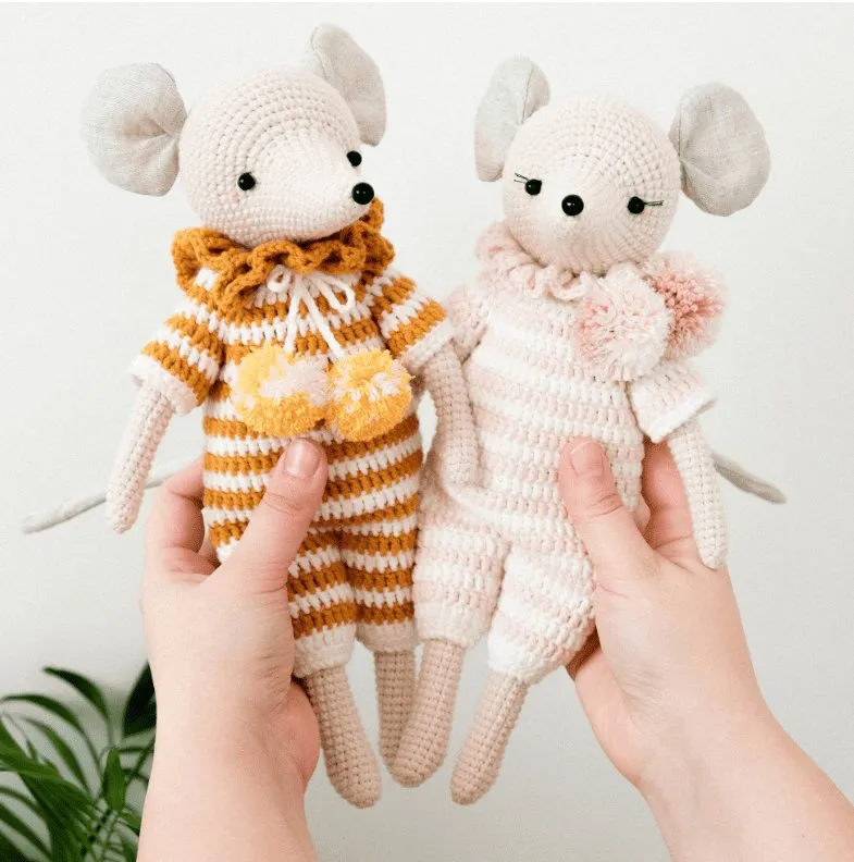 [My Crochet Wonders] Мышонок Пип (Марина Чучкалова)