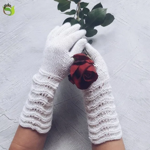Мастер-класс по перчаткам Elegant (yuka_knits)
