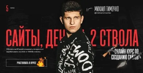 Сайты, деньги, 2 ствола. Пакет «Стандарт»  (Михаил Тимочко)