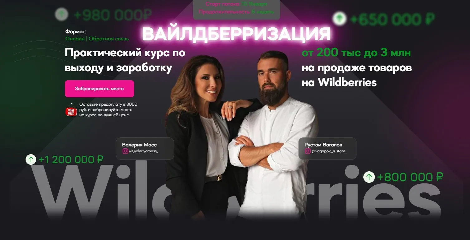 Вайлдберризация. Тариф - Квантовый скачок (Валерия Масс, Рустам Вагапов)