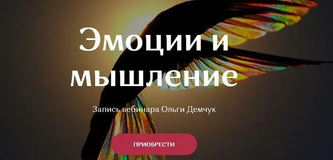 Эмоции и мышление (Ольга Демчук)