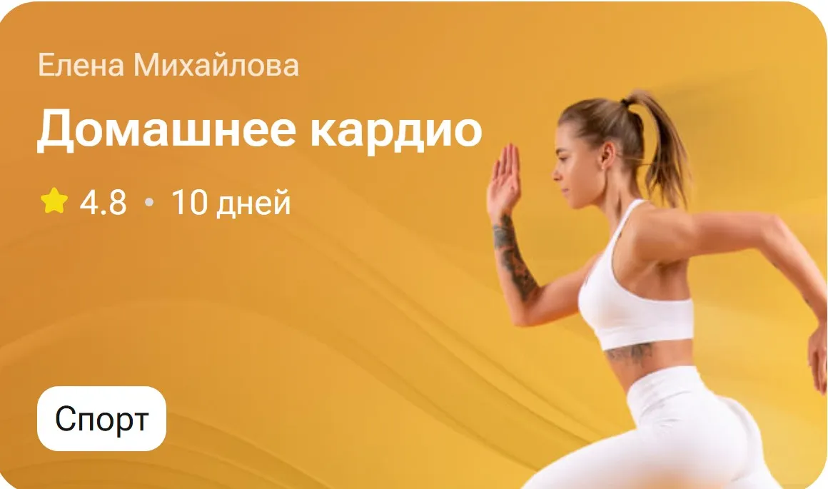 Домашнее кардио (Елена Михайлова)