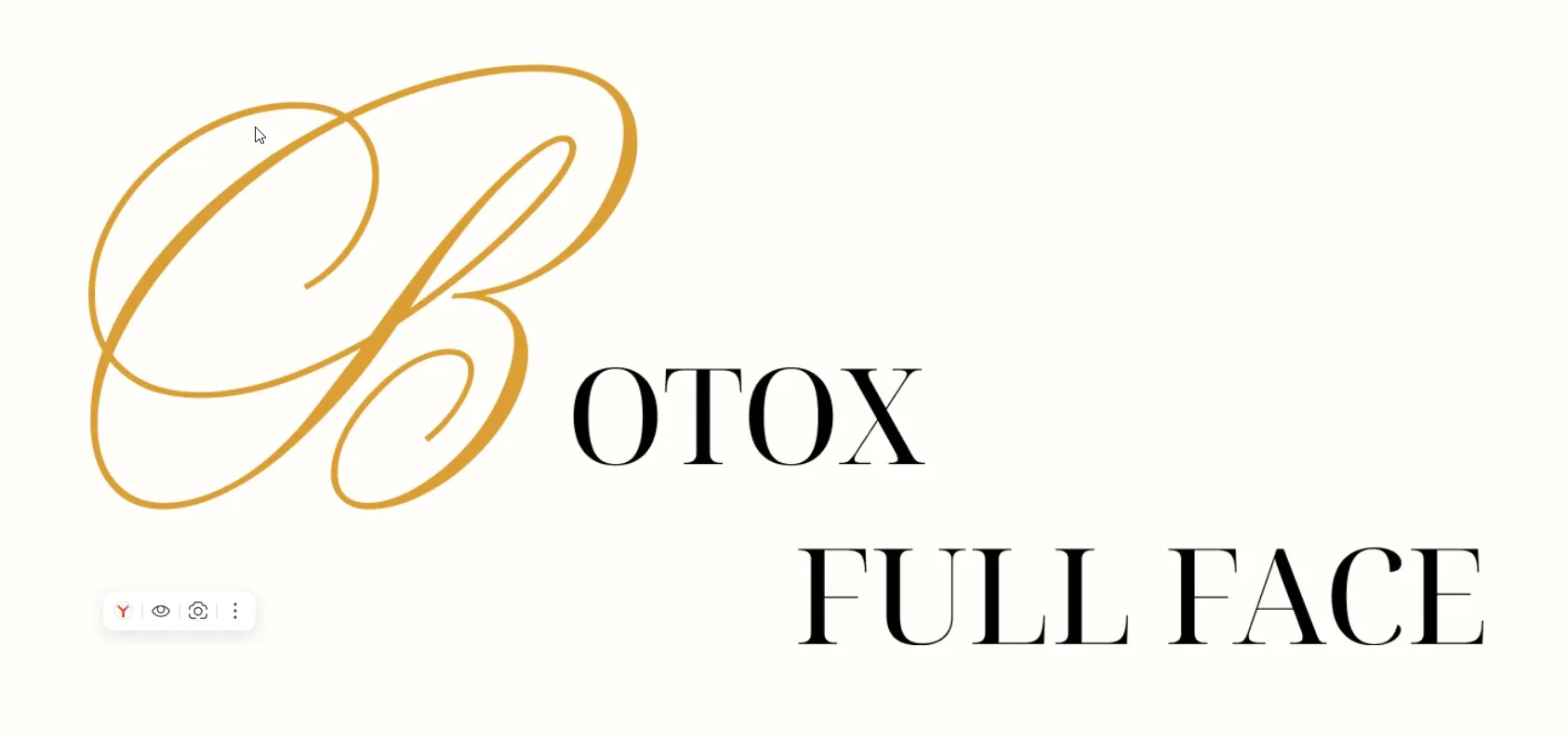 Botox full face (Евгения Гуранда)