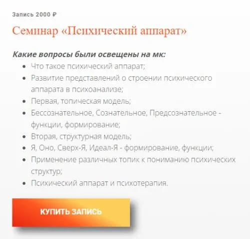 Психический аппарат (Надежда Майн)