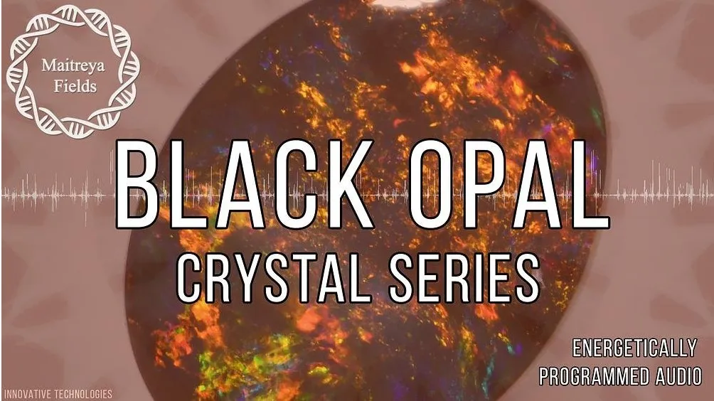 [Maitreya Fields] Черный Опал. Драгоценный камень - Black Opal