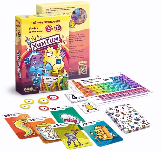 Настольная игра «ХимТим» [Банда умников]
