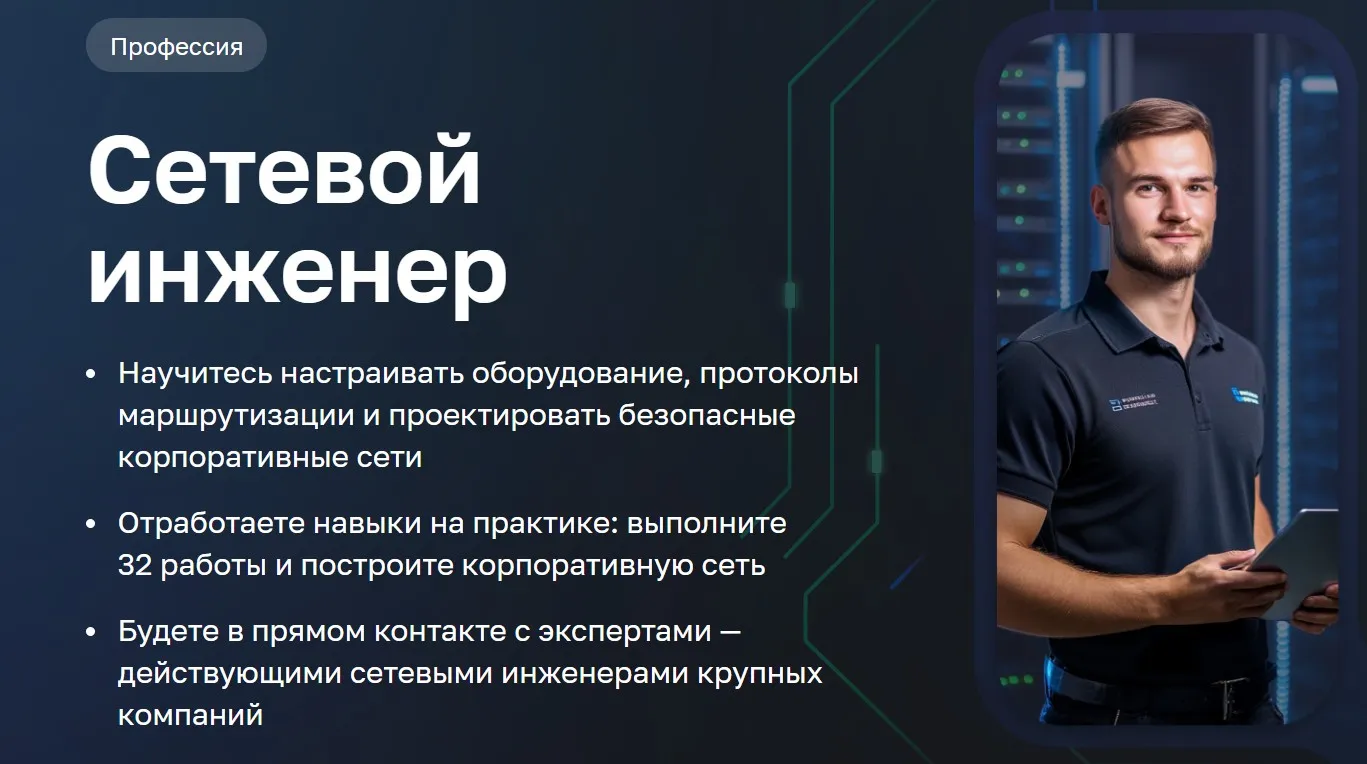 [Нетология] Сетевой инженер (Тимур Юсипов)