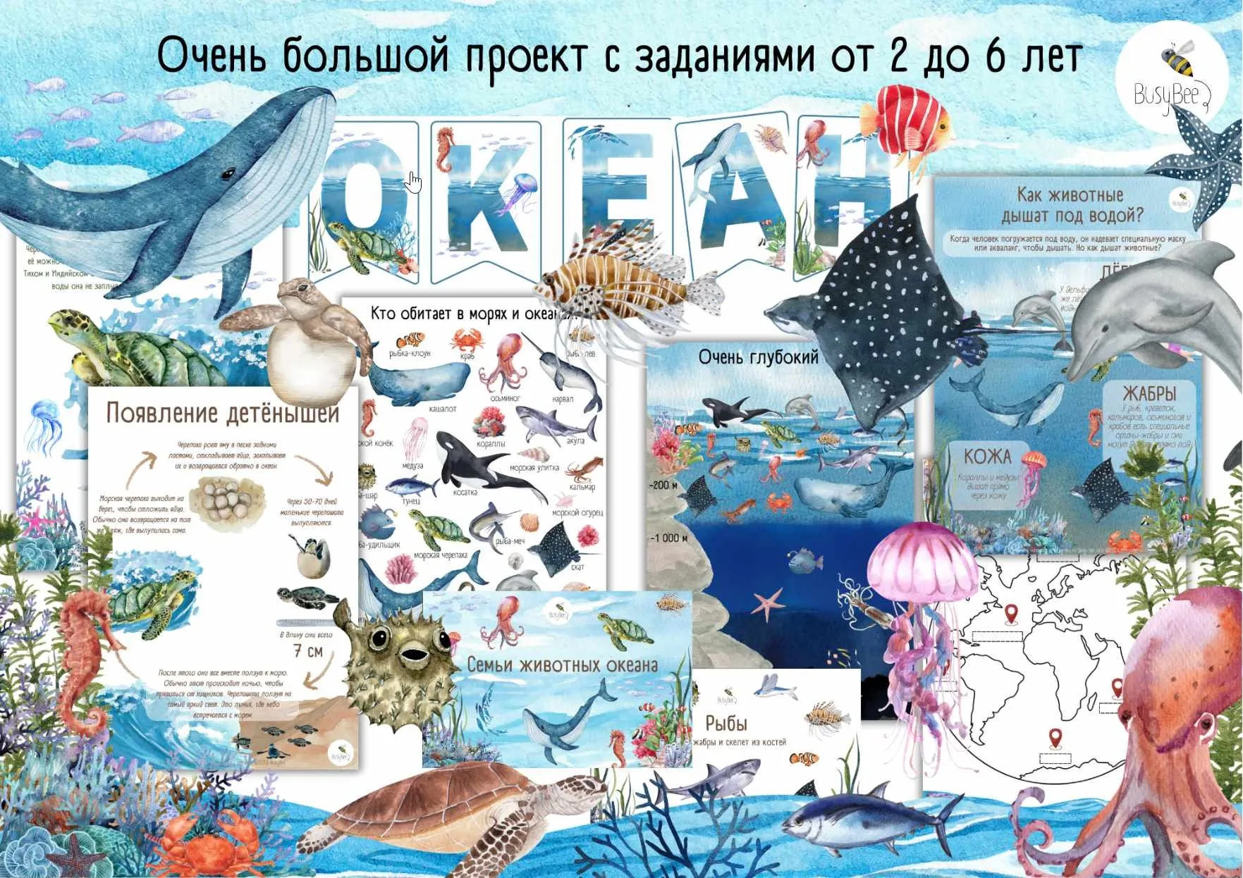 [busy-bee] Большой проект Океан (Елена Самсонова)