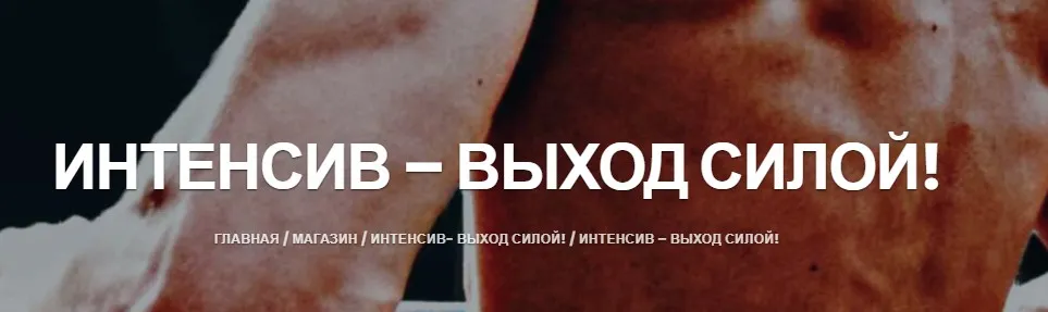 Выход силой (Артём Морозов)