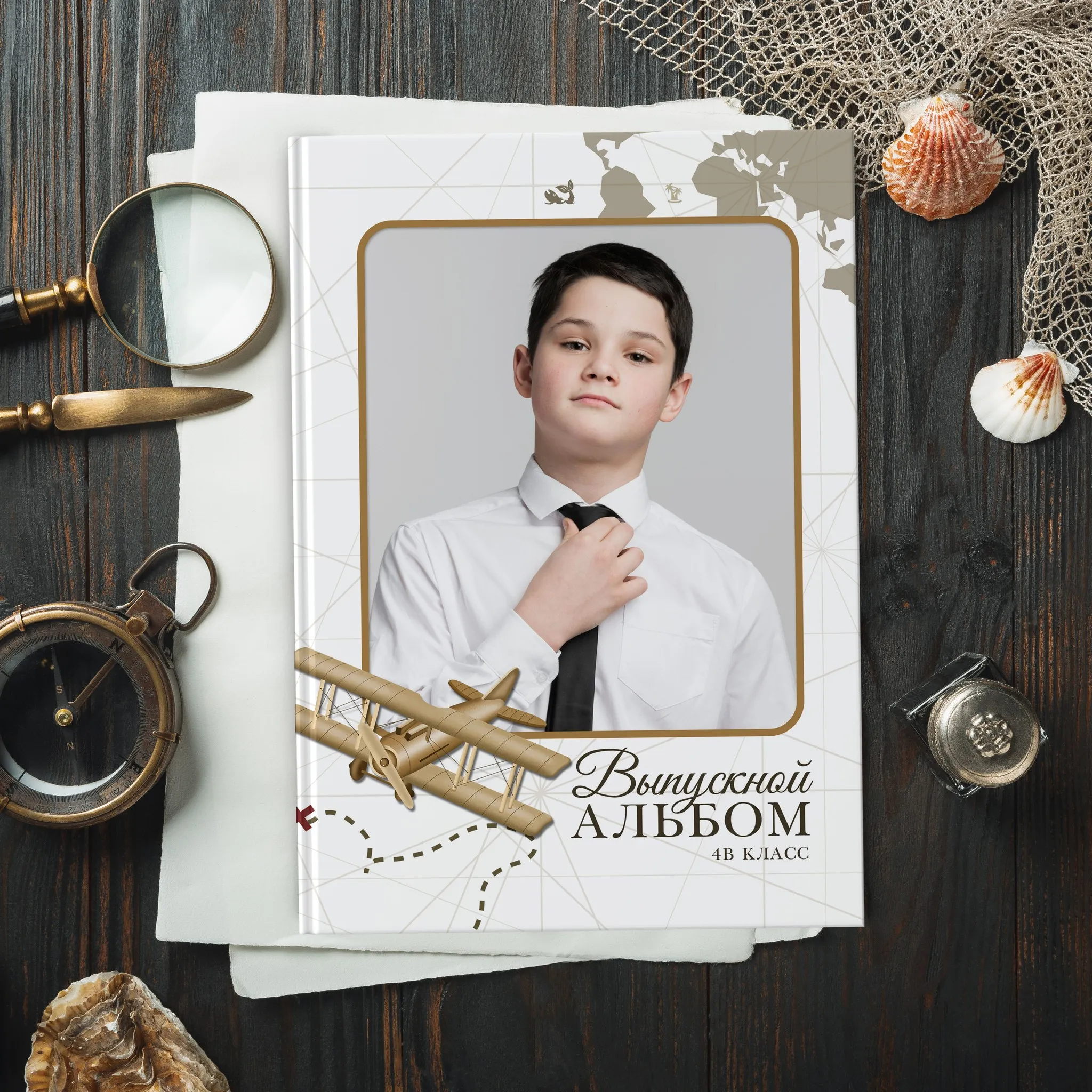 [mironova.studio] PSD-Шаблон фотокниги Карта (Ирина Миронова)