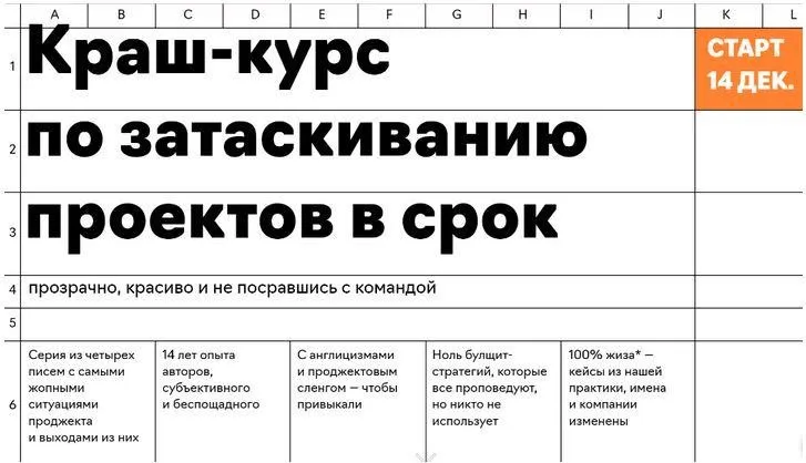 [Changer School] Краш-курс по затаскиванию проектов в срок. Тариф БО-БО (Наташа Бабаева, Марьяна Онысько)