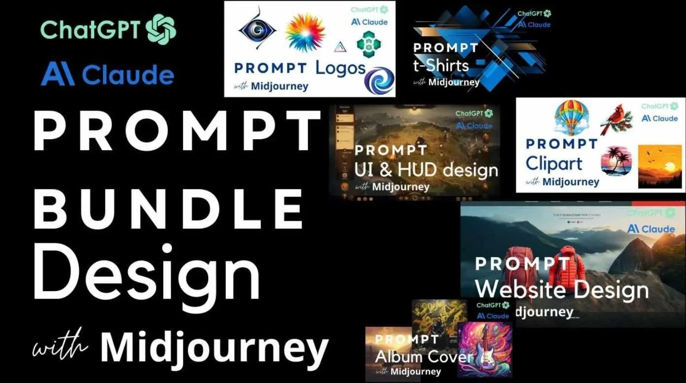 Набор промтов для создания графики в Midjourney (Jenn Mishra)