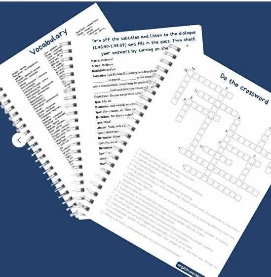 [english-workbooks.ru] Воркбук по фильму Гарри Поттер и Кубок Огня