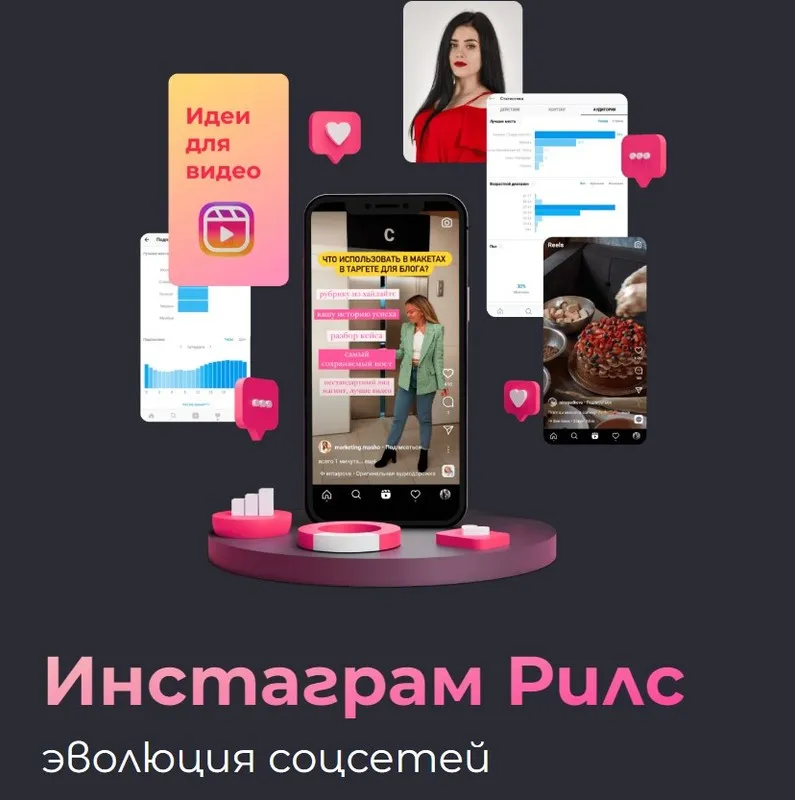 [SMM Академия] Инстаграм Рилс. Эволюция соцсетей. Тариф Старт (Анна Демидова)