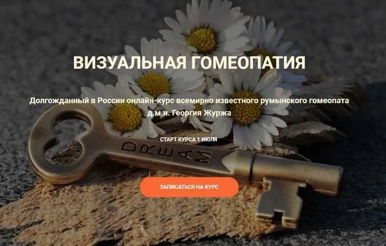 Визуальная гомеопатия. Тариф «8 занятие» (Георгий Журж)