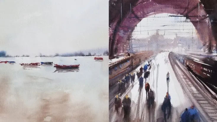 [Domestika] Природные пейзажи акварелью | Natural Landscapes in Watercolor (Даниэль «Пито» Кампос)