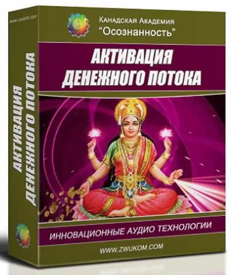 Аудио настрой «Активация денежного потока» (для женщин) (Игорь Ревенко, Алла Ревенко)