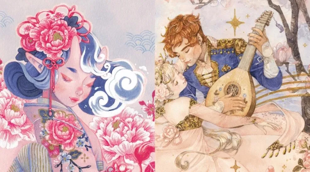 [Domestika] Сказочная иллюстрация акварелью. Fairy-Tale Illustration with Watercolors (Dolle Etoile)