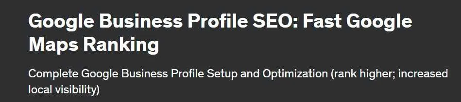 [Udemy] SEO для бизнес-профиля Google: быстрый рейтинг в Google Maps (Триша Бельмонте)