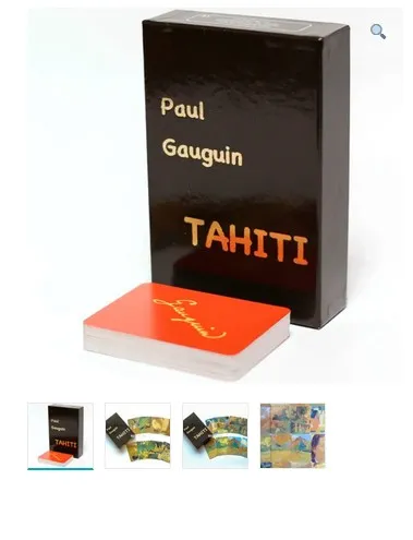 Метафорические ассоциативные карты «Tahiti» (Таити) (Поль Гоген)