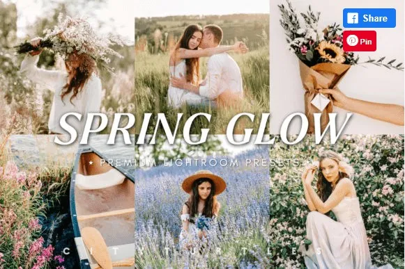 [Creativefabrica] Spring Glow Natural Lightroom Presets
