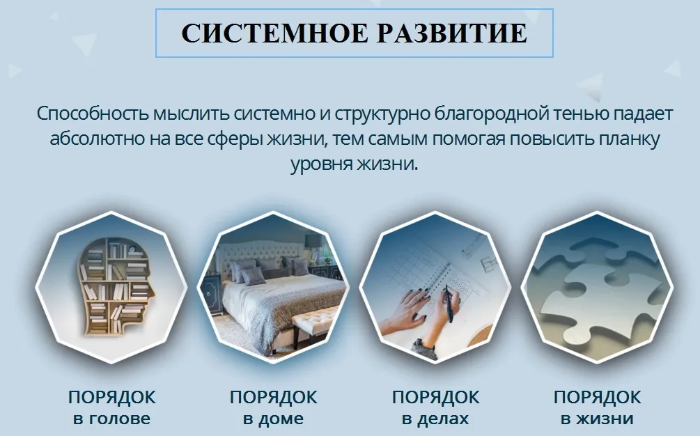 Развитие структурного мышления (Мария Ледда)