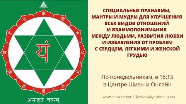Специальные пранаямы, мантры и мудры для улучшения всех видов отношений (Шива)
