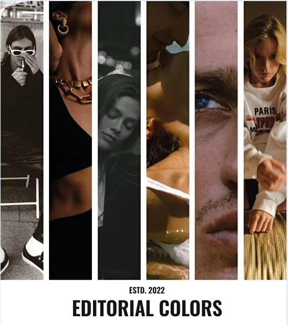 Editorial colors. Пакет из 12 пресетов (Александра Буримова)