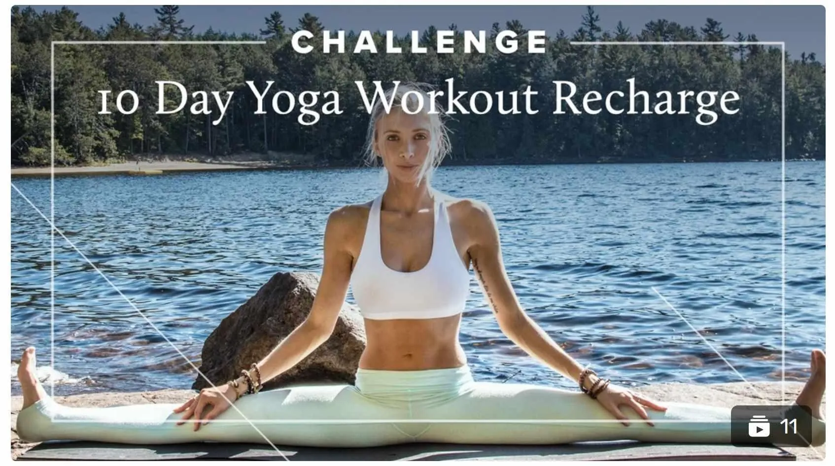 Boho Beautiful Official. Challenges. 10 Day Yoga Workout Re-charge (bohobeautiful)