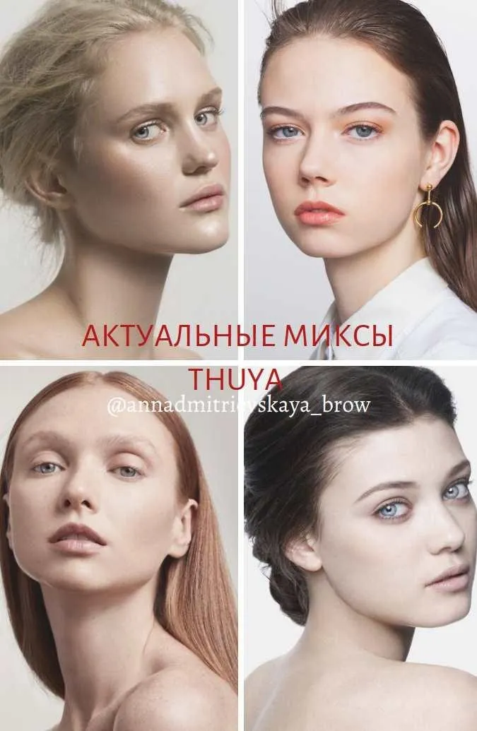 Колористика краски Thuya (annadmitrievskaya brow)