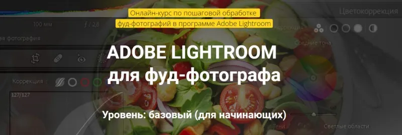 Adobe Lightroom для фуд-фотографа. Тариф Самостоятельный (Вадим Закиров)