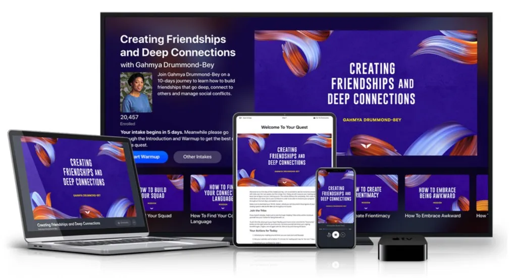 [Mindvalley] Creating Friendship and Deep Connections for Teens (Gahmya Drummond-Bey)
