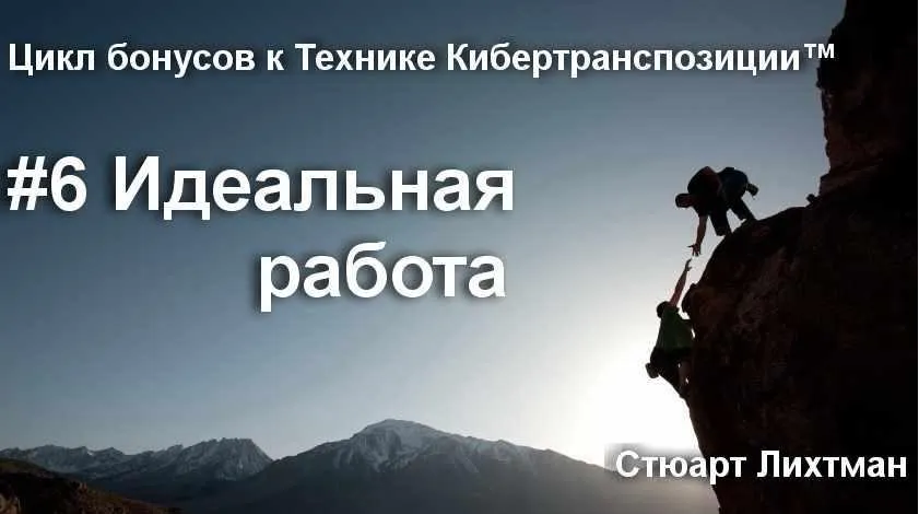 Идеальная работа (Стюарт Лихтман)