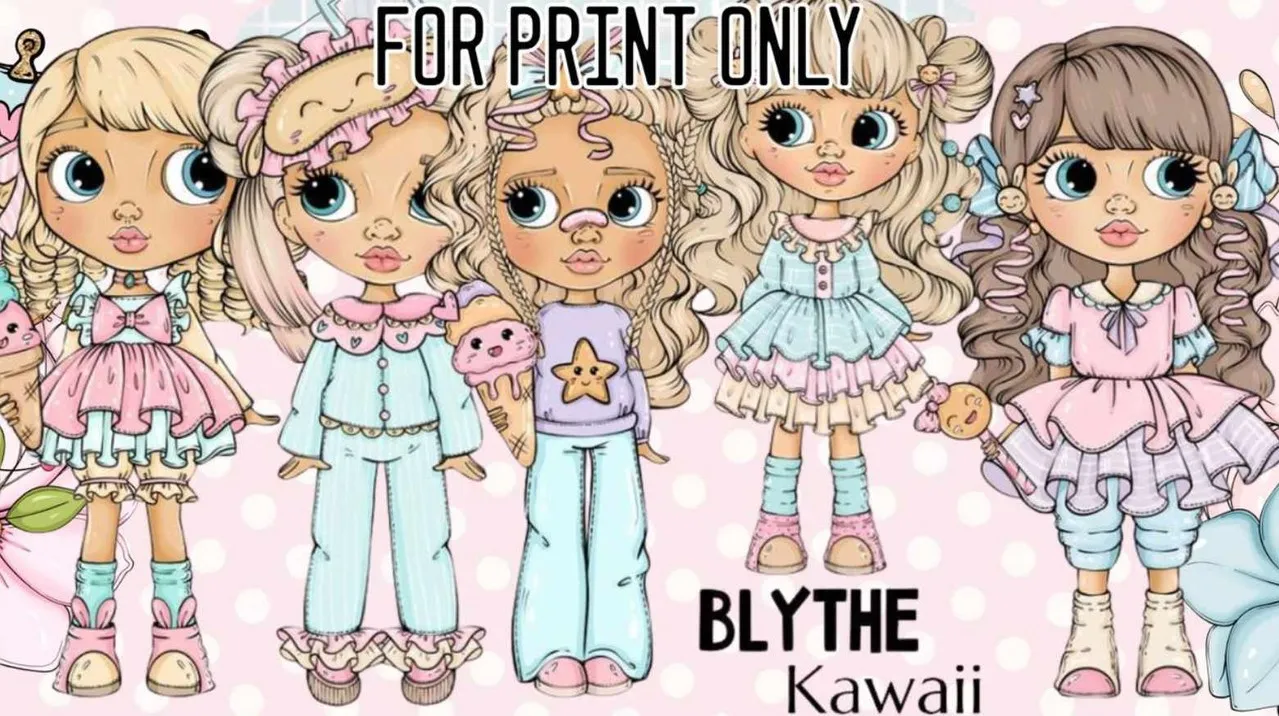 [Palmpink Illustrations] Blythe Kawaii (Дарья Львова)