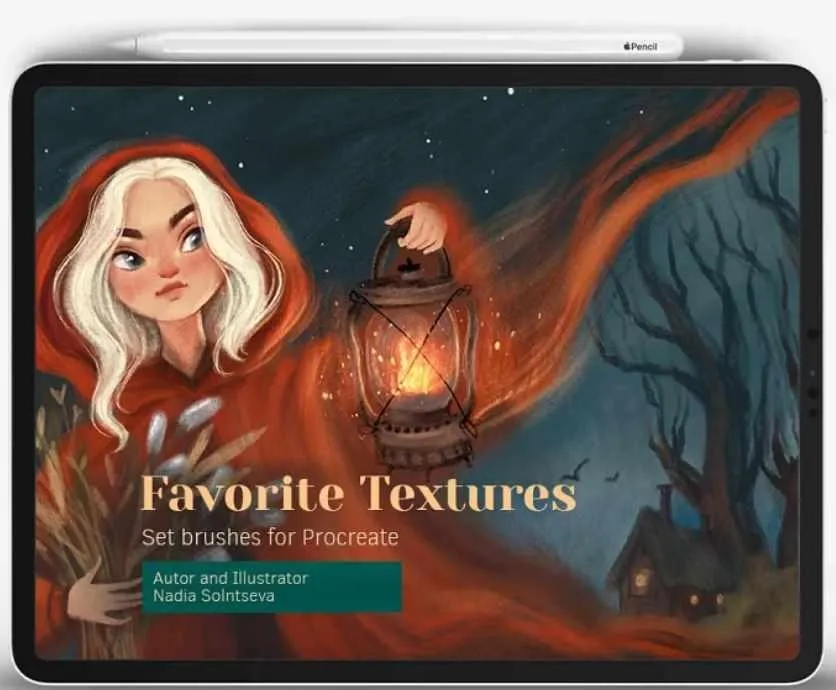 [Bocadebra] Любимые текстурные кисти для Procreate. Favorite Textures Brushes Procreate (Надежда Солнцева)