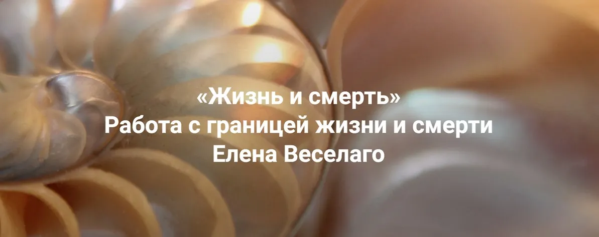 [Институт Открытого поля] Жизнь и смерть. Работа с границей жизни и смерти  (Елена Веселаго)