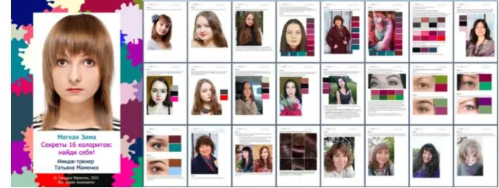 [Своё Лицо] Мягкая Зима. Секреты 16 колоритов: найди себя! (Татьяна Маменко)