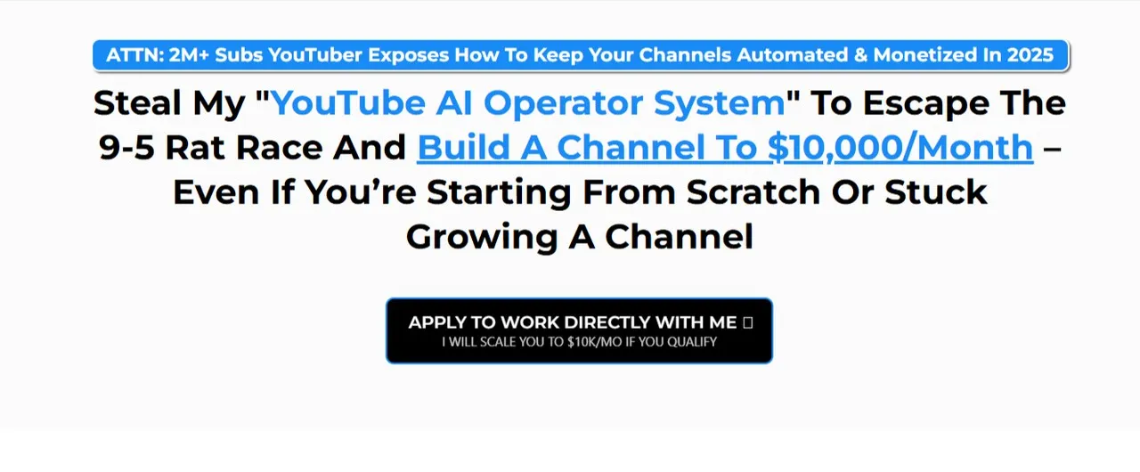 [The Niche Mastery System] Начни строить YouTube-канал с доходом 10000$ в месяц