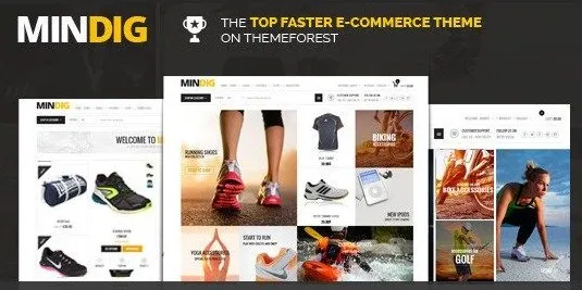 [graphicriver]  Mindig самый быстрый шаблон интернет магазина