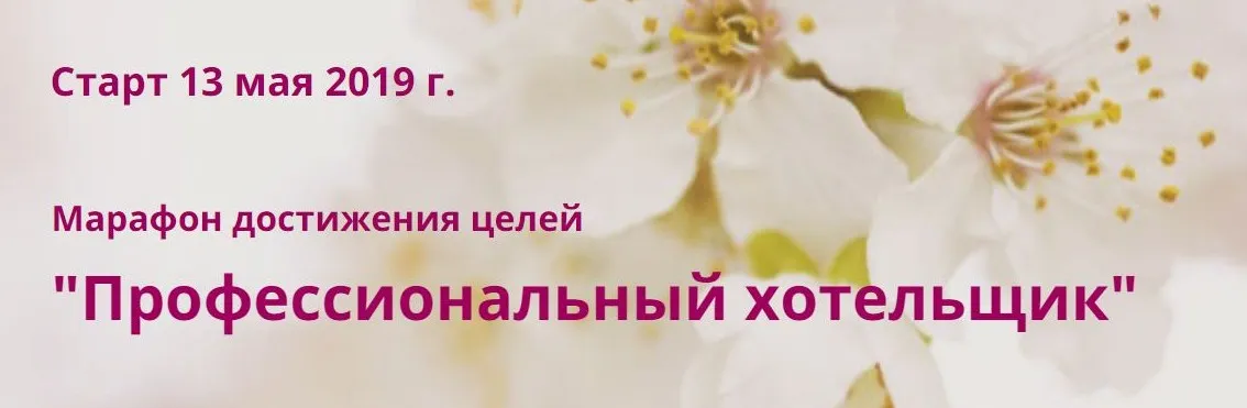 Профессиональный хотельщик 2019 (Мария Денисова)