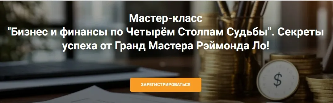 Бизнес и финансы по Четырём Столпам Судьбы (Рэймонд Ло)