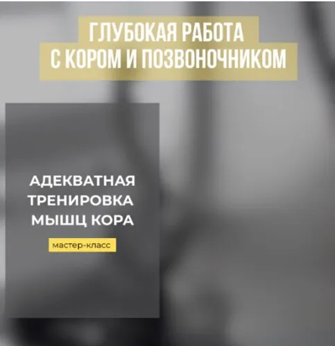 Адекватная тренировка мышц кора (Александр Волоткевич)
