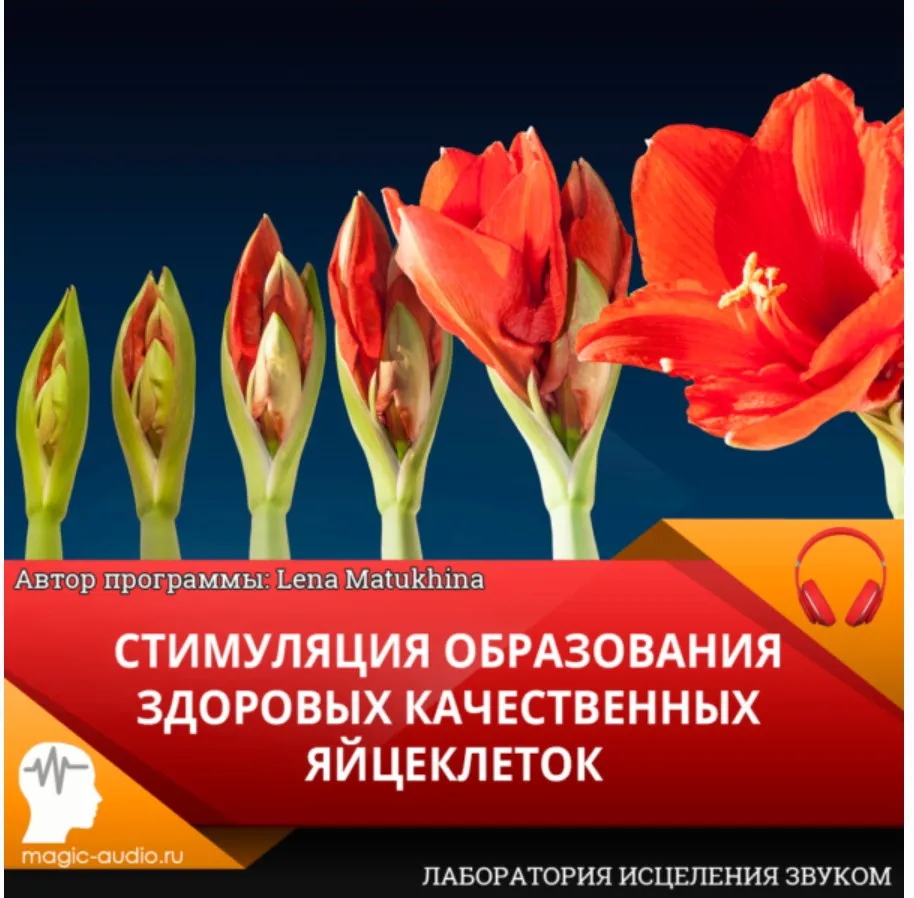 [Лаборатория исцеления звуком] Стимуляция образования здоровых качественных яйцеклеток (Lena Matukhina)