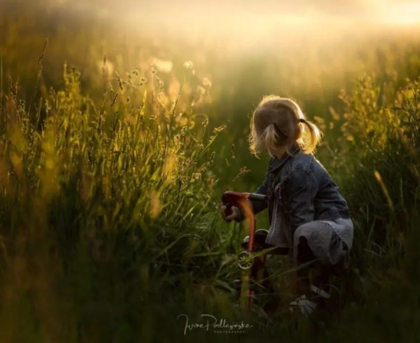 Liwia in the sun (Iwona Podlasińska) на английском