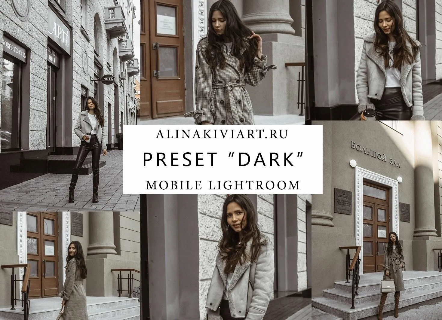 Мобильный пресет Dark (Alina Kiviart) 2019