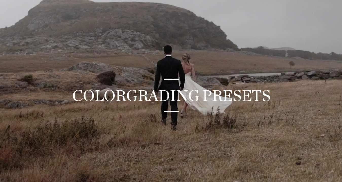 Colorgrading Presets for Wedding Film - Yama Package (Maru Luts)