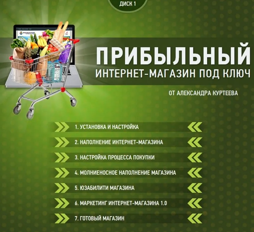 Прибыльный интернет-магазин под ключ (Александр Куртеев)