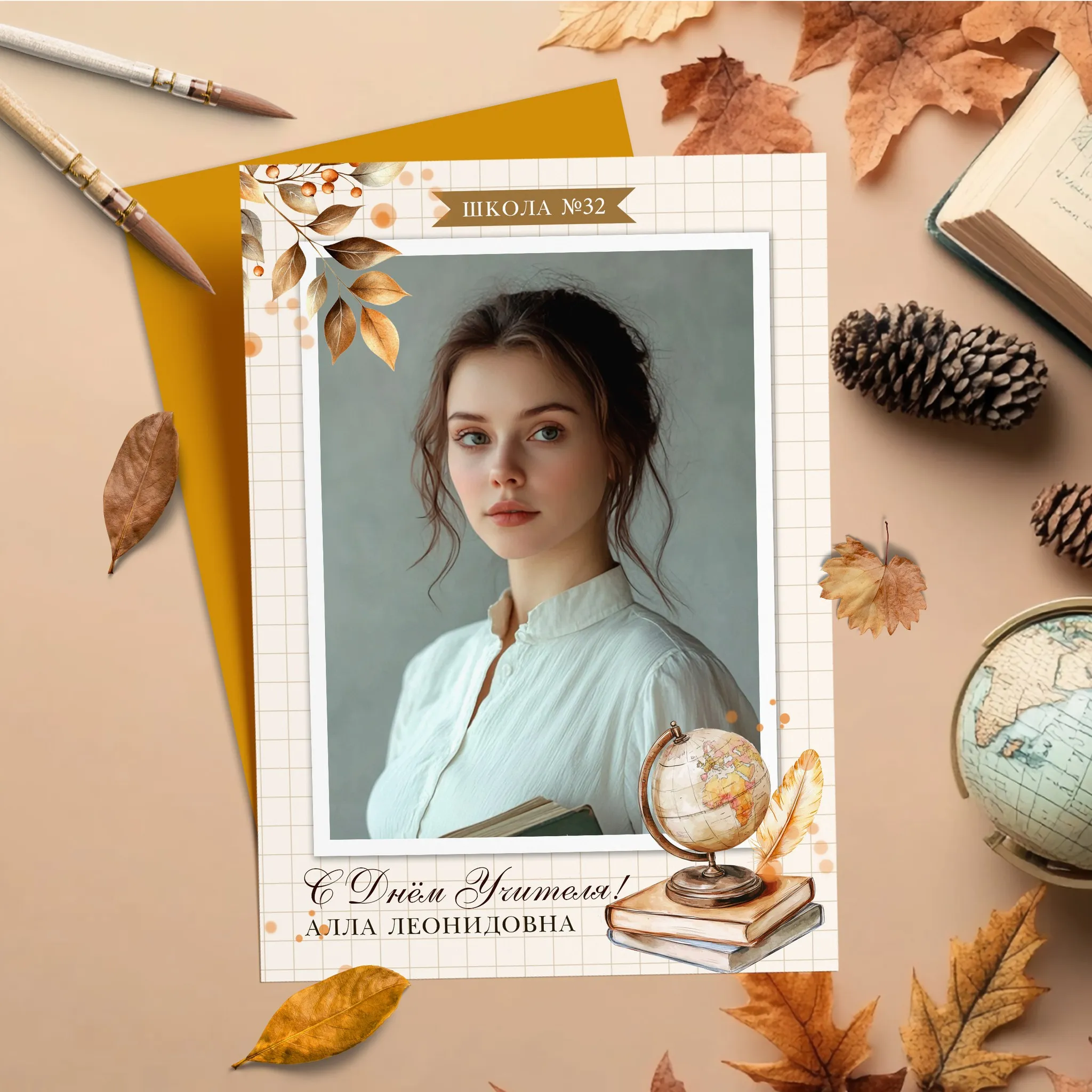 [mironova.studio] PSD-Рамка Учитель (Ирина Миронова)
